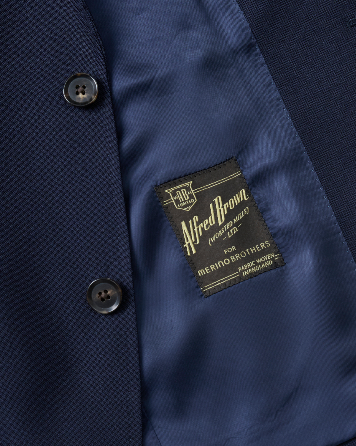 【樣衣特賣】英國 Alfred Brown 抗皺 純羊毛西裝外套 (EU48/US38)