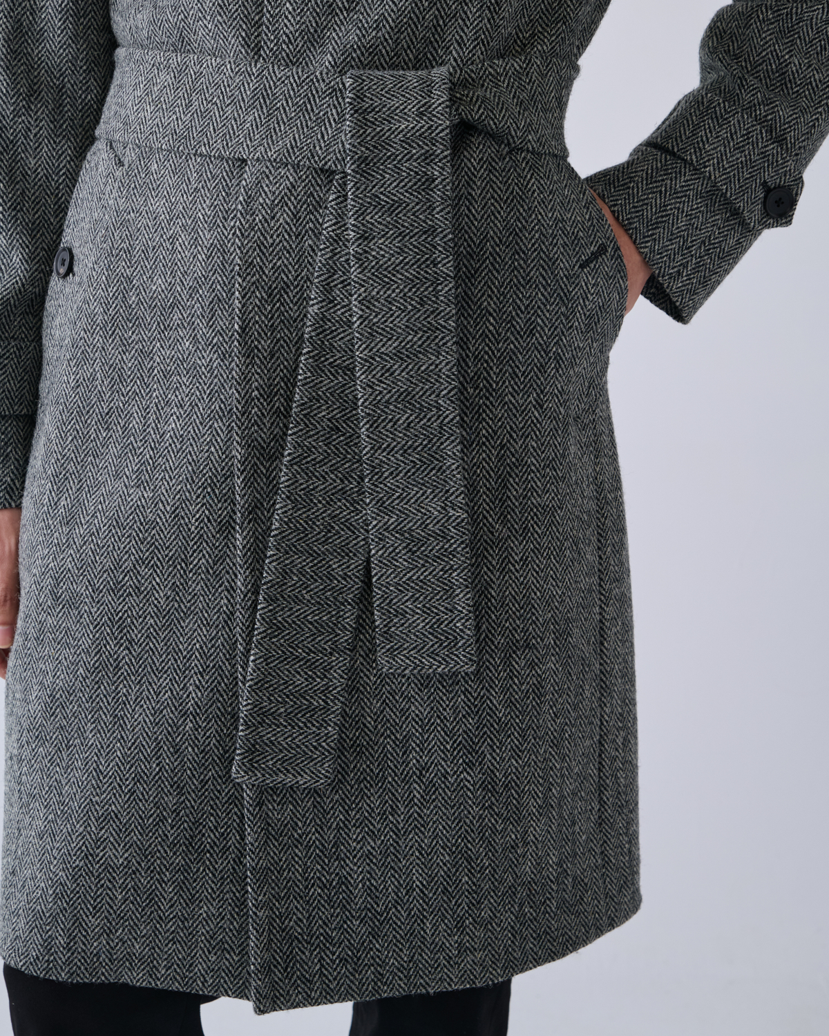 英國 Harris Tweed 訂製巴爾瑪肯大衣