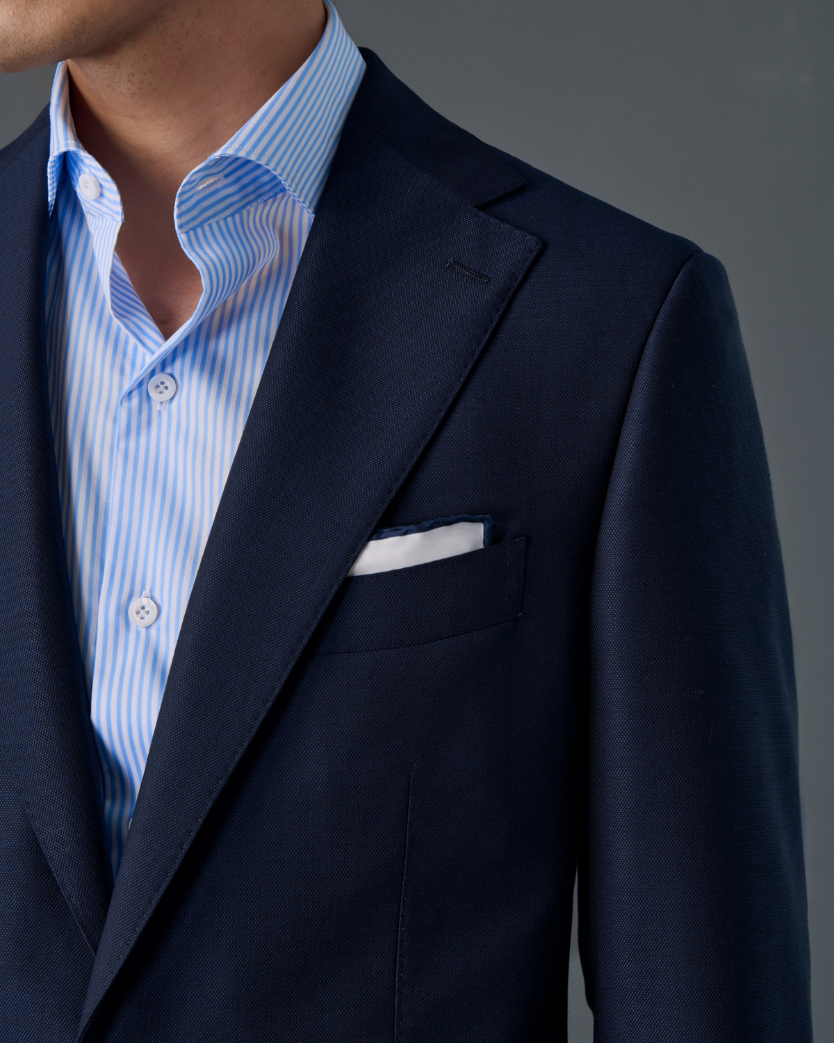 義大利 Reda 深藍色 訂製西裝外套