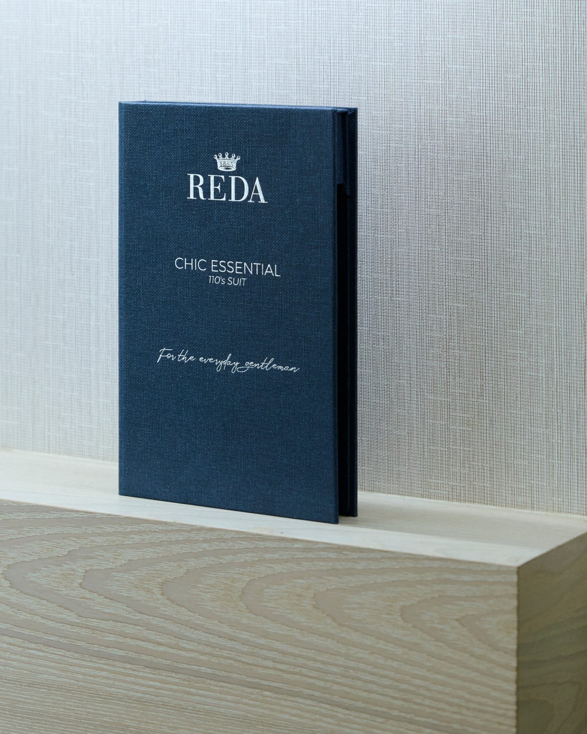 義大利 Reda 深藍色 訂製兩件套西裝