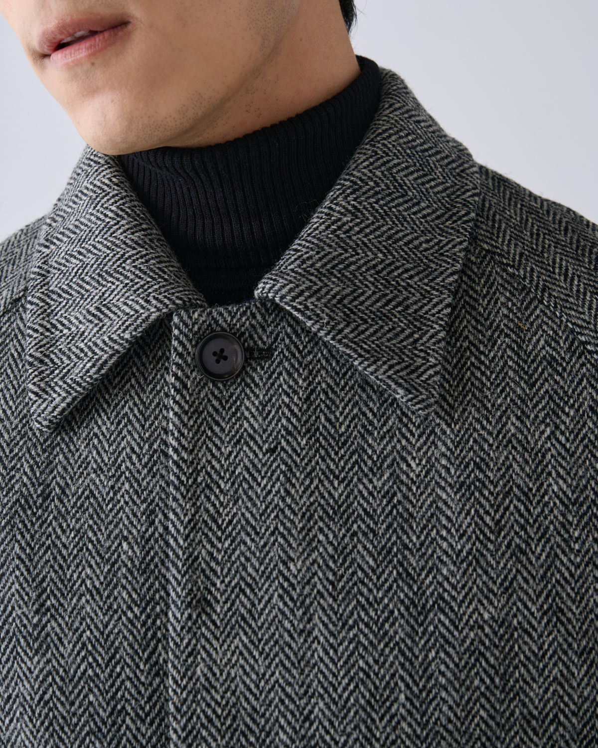 英國 Harris Tweed 訂製巴爾瑪肯大衣