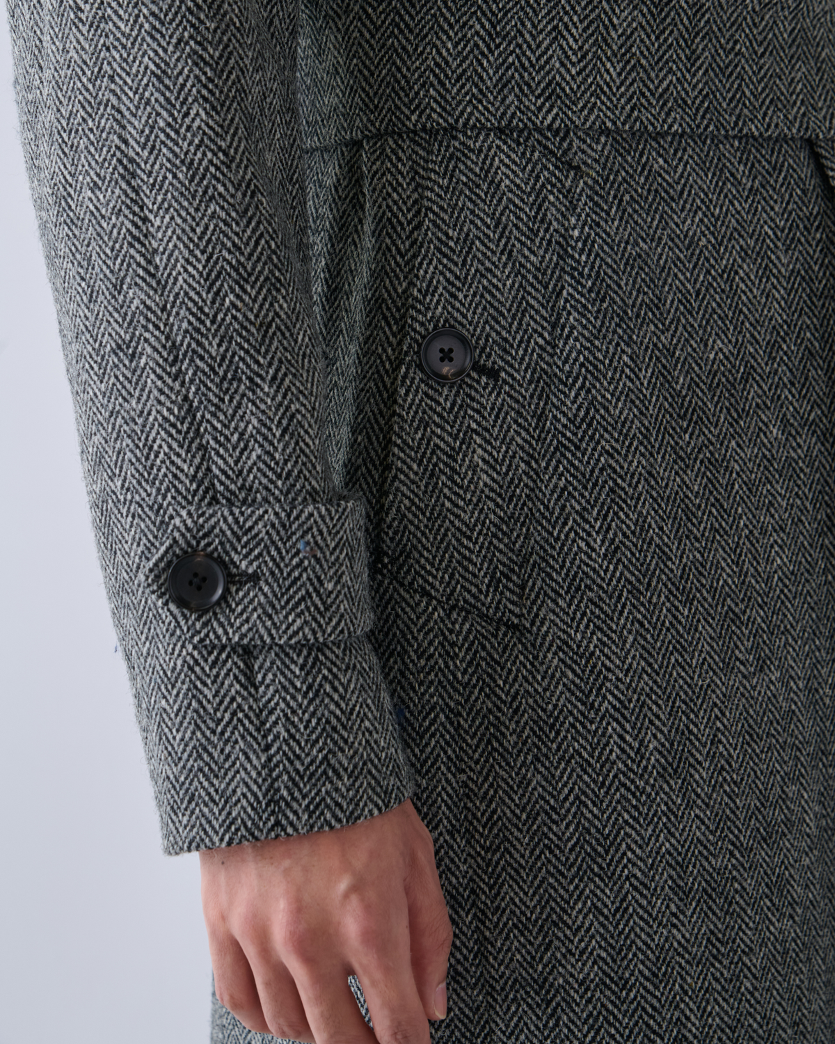 英國 Harris Tweed 訂製巴爾瑪肯大衣