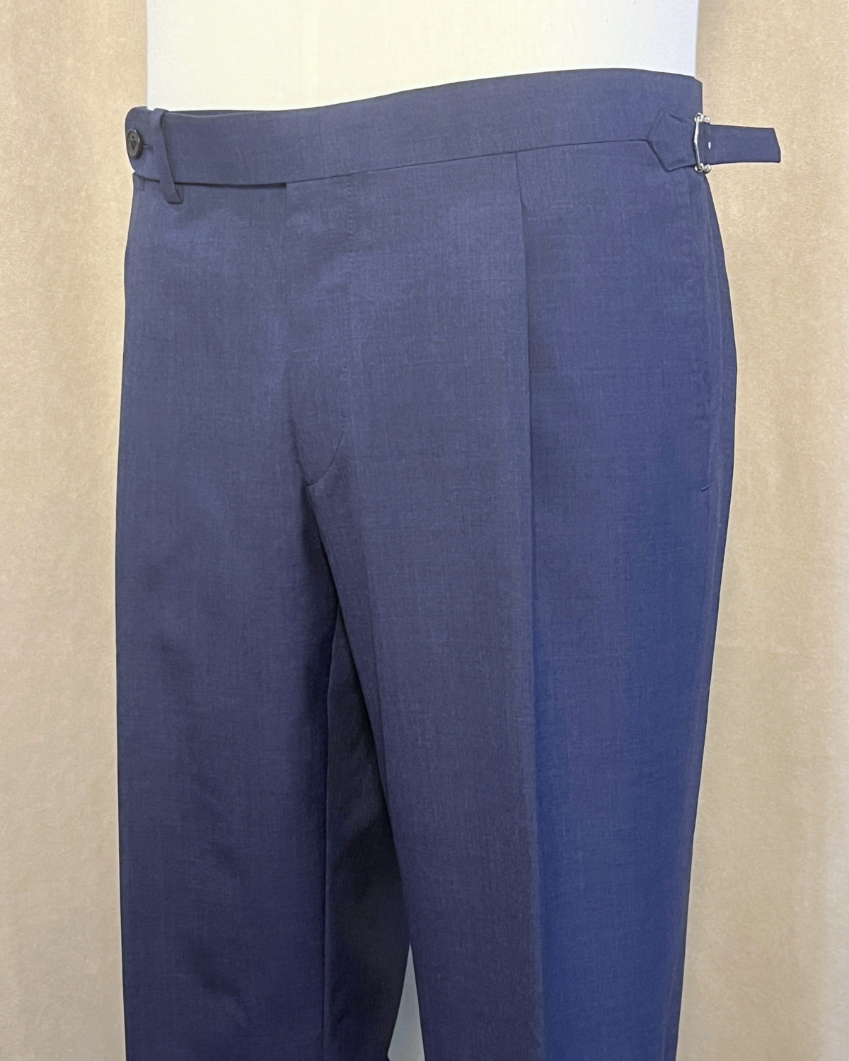 【Sample Sale】義大利 VBC Super 120's 藍灰色 西裝褲 50R