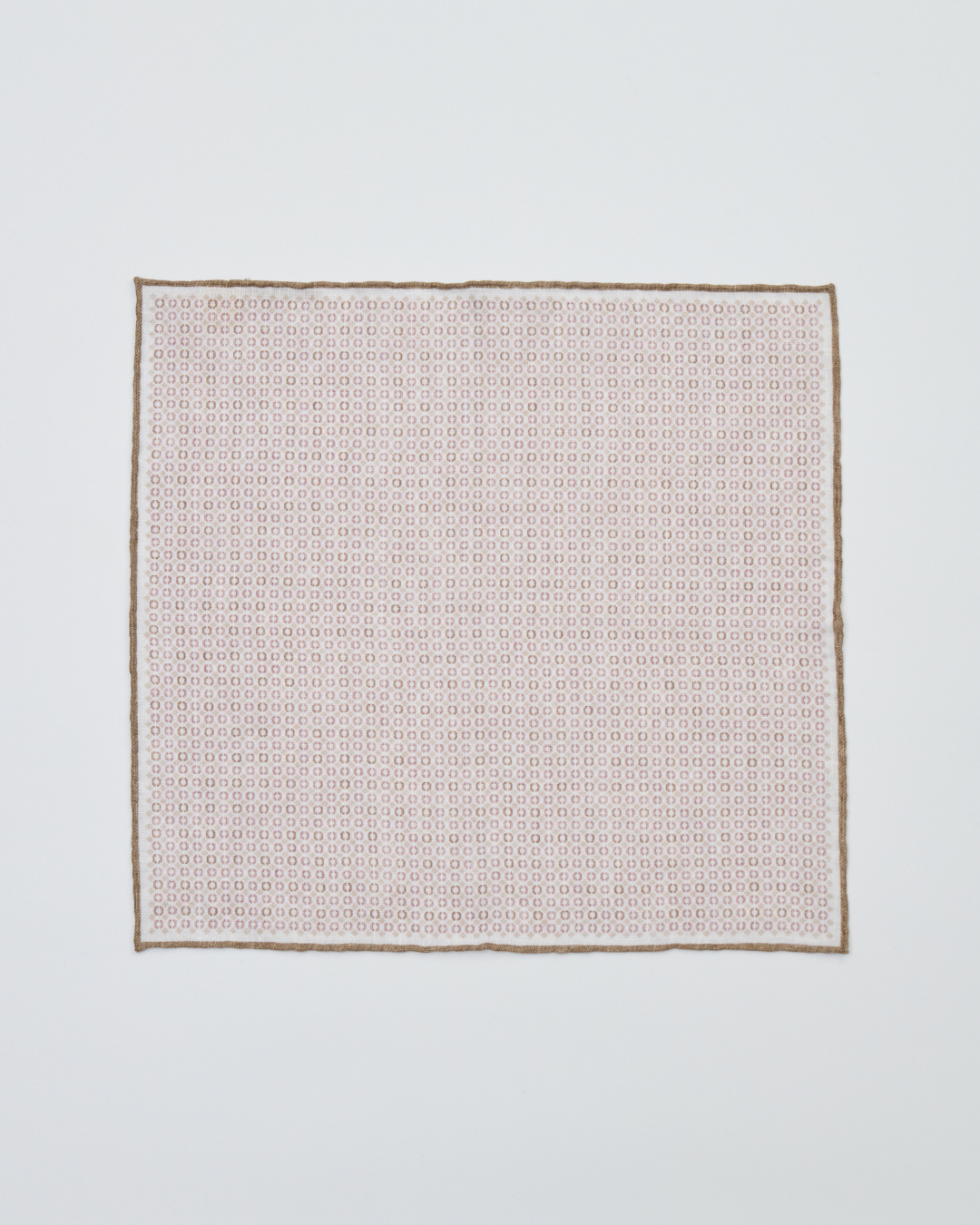 【樣衣特賣】義大利 Paolo Albizzati  亞麻手捲滾邊袋巾