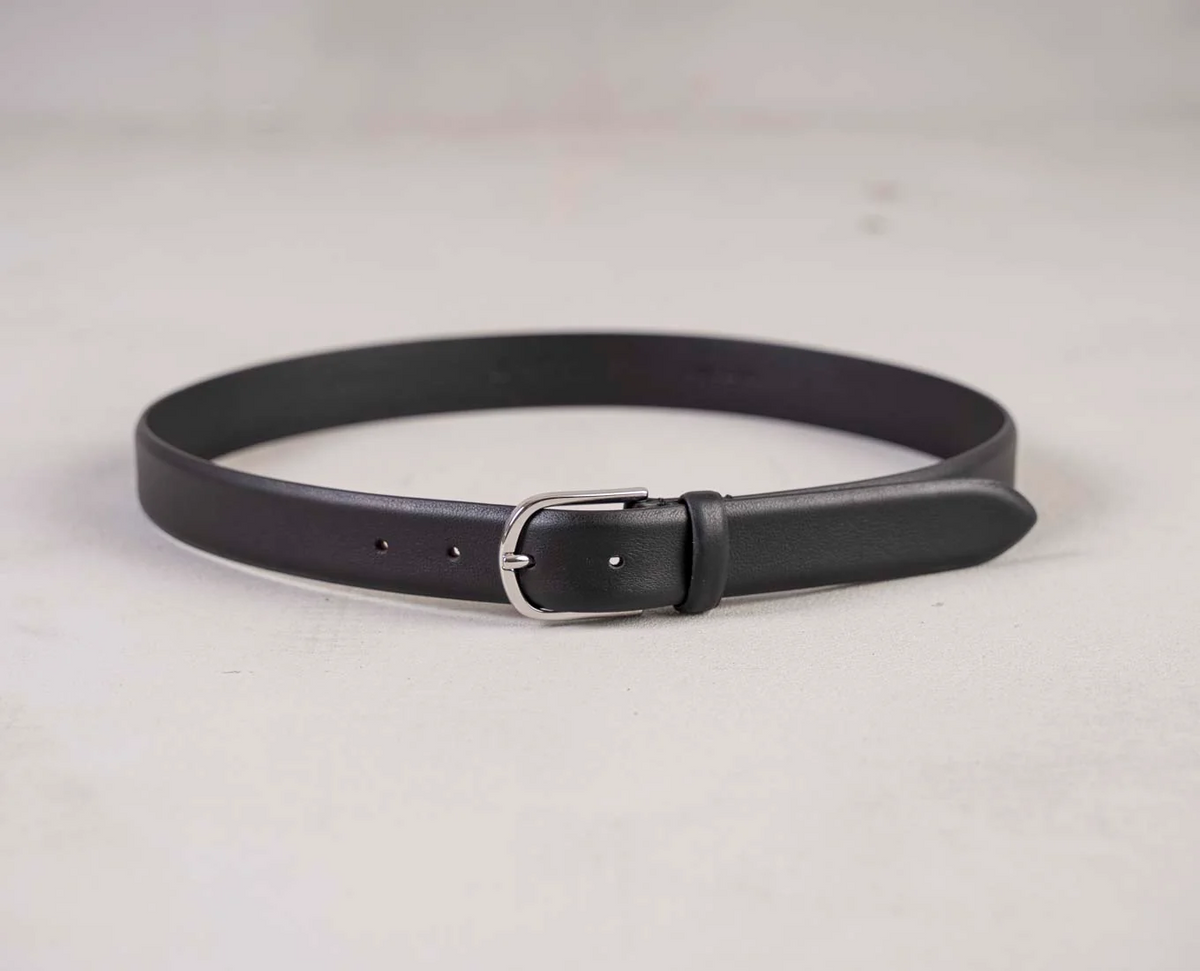【Sample Sale】義大利 Paolo Albizzati 黑色皮帶